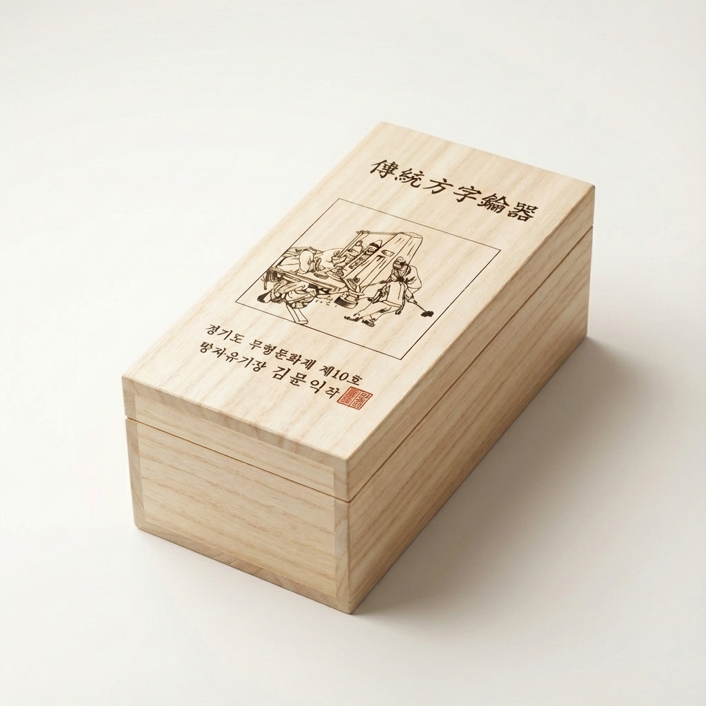 맞춤제작 나무상자